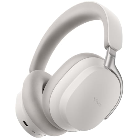 Auriculares Inalámbricos Vivo Headphones Studio/ con Micrófono/ Bluetooth/ Blancos | TecnoSoft art vivo aur20headph20st20wh 1