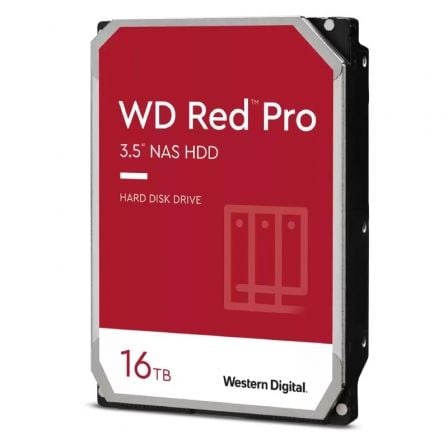 Disco Duro Western Digital WD Red Pro NAS 16TB/ 3.5″/ SATA III/ 512MB | TecnoSoft art wd hdd20rd20pro20nas2016tb 1