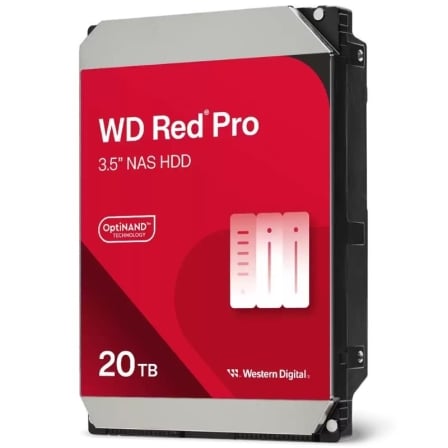 Disco Duro Western Digital WD Red Pro NAS 20TB/ 3.5″/ SATA III/ 512MB | TecnoSoft art wd hdd20rd20pro20nas2020tb 1