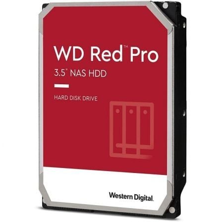 Disco Duro Western Digital WD Red Pro NAS 8TB/ 3.5″/ SATA III/ 256MB | TecnoSoft art wd hdd20rd20pro20nas208tb 1