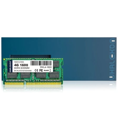 Memoria RAM Whalekom WKL4 4GB/ DDR3/ 1600MHz/ 1.35V/ CL11/ SODIMM | TecnoSoft art whal 4gb20wkl4 1