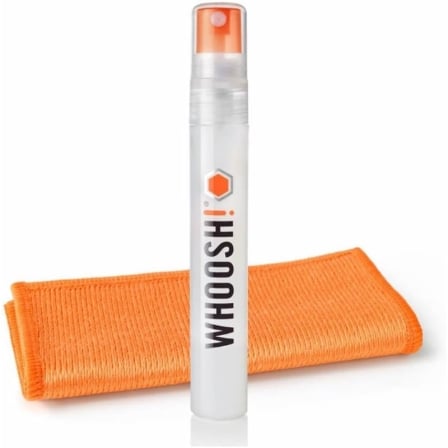 Kit Limpiador de Pantallas de Bolsillo Whoosh Kit Pocket WSH001/ Spray 8ml + Paño Microfibra | TecnoSoft art whos spray20wsh001 1