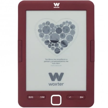 Libro Electrónico Ebook Woxter Scriba 195/ 6″/ Tinta Electrónica/ Rojo | TecnoSoft art wox ebook20scriba2019520rd 1
