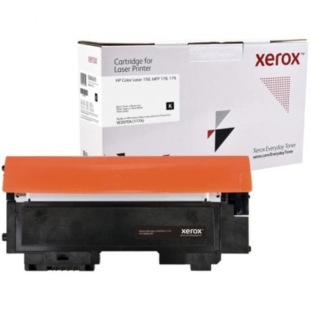 Tóner compatible Xerox 006R04591 compatible con HP W2070A/ 1000 páginas/ Negro | TecnoSoft art xer toner20006r04591 1