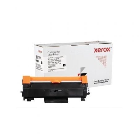 Tóner compatible Xerox 006R04792 compatible con Brother TN-2420/ 3000 páginas/ Negro | TecnoSoft art xer toner20006r04792 1