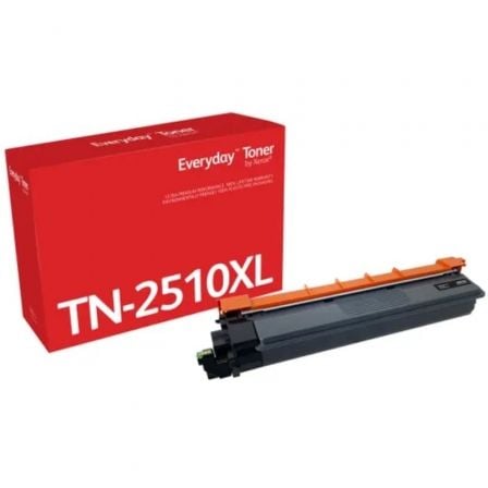Tóner compatible Xerox 006R04870 compatible con Brother TN2510XL Alta Capacidad/ Negro | TecnoSoft art xer toner20006r04870 1