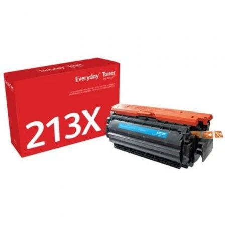 Tóner compatible Xerox 006R05205 compatible con HP W2131X Alta Capacidad/ 6000 páginas/ Cian | TecnoSoft art xer toner20006r05205 1
