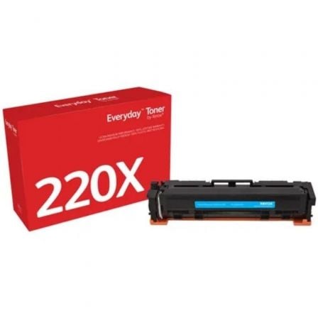Tóner compatible Xerox 006R05209 compatible con HP W2201X Alta Capacidad/ 5500 páginas/ Cian | TecnoSoft art xer toner20006r05209 1