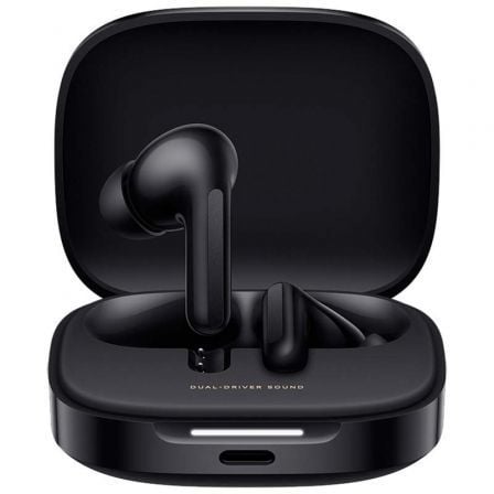 Auriculares Bluetooth Xiaomi Redmi Buds 6 con estuche de carga/ Autonomía 10h/ Negros | TecnoSoft art xia aur20redmi20buds20620bk 1