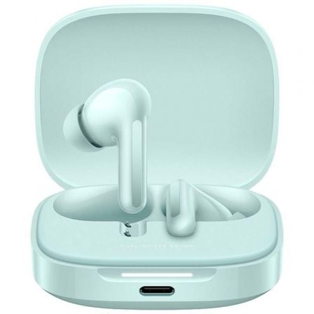 Auriculares Bluetooth Xiaomi Redmi Buds 6 con estuche de carga/ Autonomía 10h/ Verdes | TecnoSoft art xia aur20redmi20buds20620gree 1