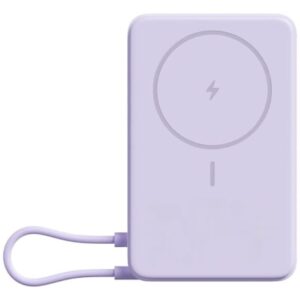 Powerbank 10000mAh Xiaomi Magnetic Power Bank 10000/ Wireless/ Púrpura | TecnoSoft art xia bat mag pb 10000 s pur 1