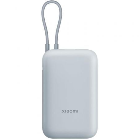 Powerbank 10000mAh Xiaomi Power Bank Integrated Cable/ 22.5W/ Azul/ Incluye Cable USB Tipo-C | TecnoSoft art xia bat20pb20icab201000020bl 1