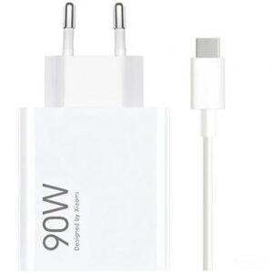 Cargador de Pared GaN Xiaomi 90W HyperCharge Combo (Type-A)/ 1xUSB + Cable USB Tipo-C/ 90W | TecnoSoft art xia car2090w20hypc20com20usba 1