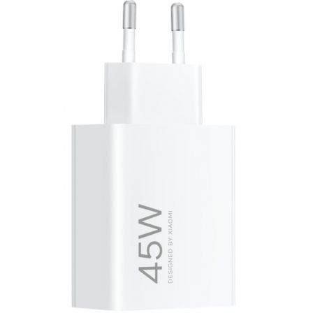 Cargador de Pared Xiaomi 45W Turbo Charger/ 1xUSB/ 45W | TecnoSoft art xia car20tur20ch20usba2045w 1