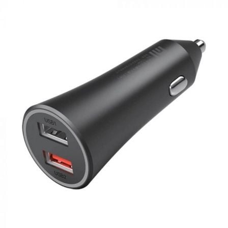 Cargador de Coche Xiaomi Mi Car Charger/ 2xUSB/ 2A/ 3A | TecnoSoft art xia carga20coche20gds4147gl 1