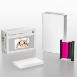 Papel Fotográfico para Sublimación Xiaomi Portable Dye-Sublimation Photo Paper/ 5 x 7.6cm/ 20 Hojas | TecnoSoft art xia papel20p20dye20sub20pp2020 1