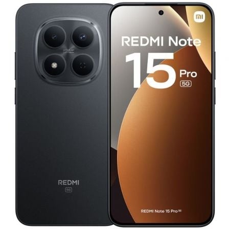 Smartphone Xiaomi Redmi Note 15 Pro 8GB/ 256GB/ 6.83″/ 5G/ Negro | TecnoSoft art xia sp20note15p205g208 25620bk 1