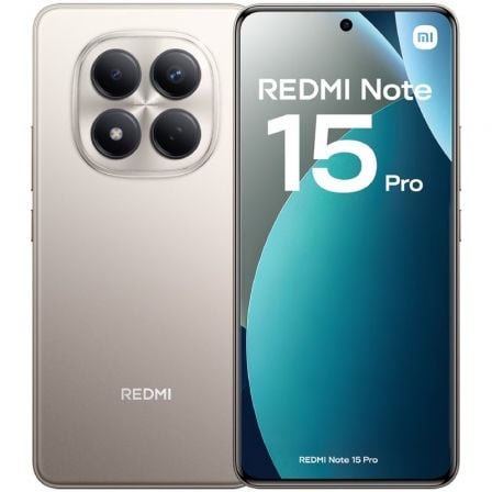 Smartphone Xiaomi Redmi Note 15 Pro 8GB/ 256GB/ 6.83″/ Titanio | TecnoSoft art xia sp20note15p208 25620tit 1