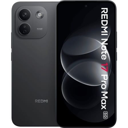 Smartphone Xiaomi Redmi Note 17 Pro Max 8GB/ 512GB/ 6.83″/ 5G/ Negro | TecnoSoft art xia sp20note17pm205g208 51220bk 1