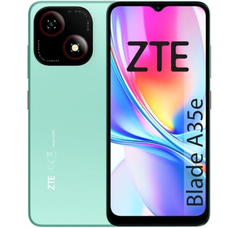 Smartphone ZTE Blade A35E 2GB/ 64GB/ 6.52″/ Verde | TecnoSoft art zte sp20bld20a35e202 6420gree 1