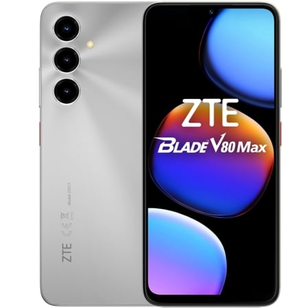 Smartphone ZTE Blade V80 Max 4GB/ 128GB/ 6.9″/ Plata | TecnoSoft art zte sp20bld20v8020m204 12820sv 1